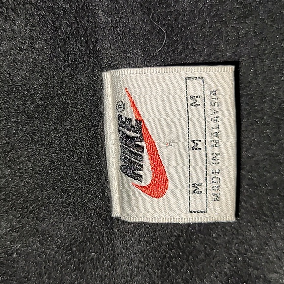 Vintage. 90s. Nike Tennis Full-zip. Fleece-lined. Jacket. Men's size M - Picture 2 of 16